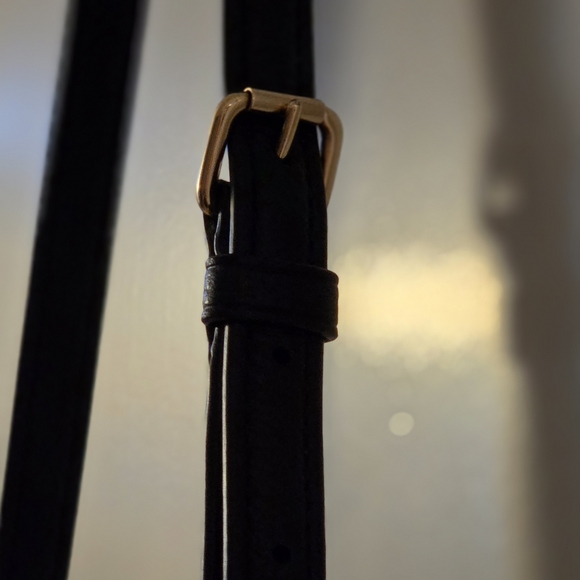 Coach Teri Black Leather Shoulder Bag - Picture 9 of 13